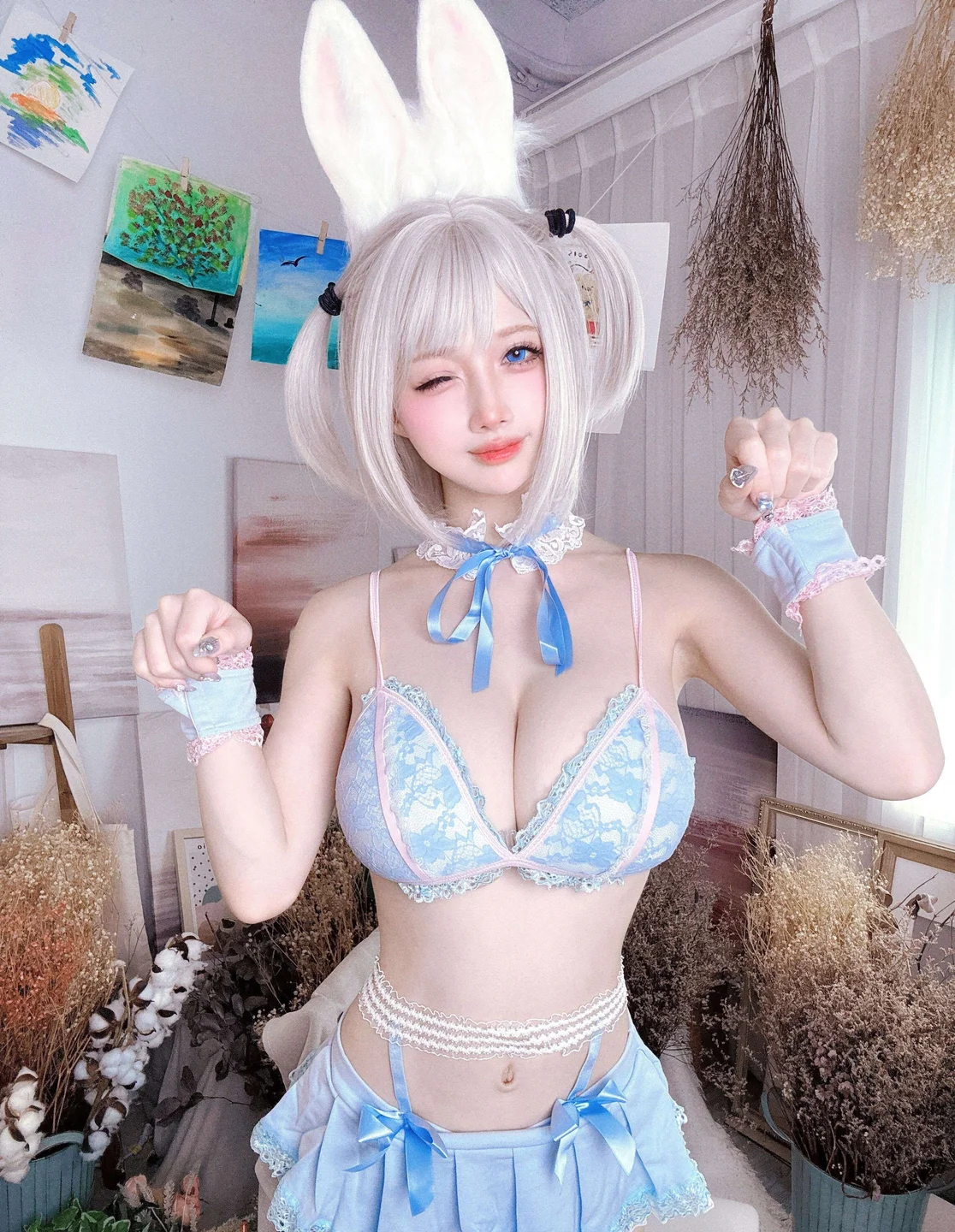 沖田凜花Rinka - Blue Rabbit [70P-368MB] tg@simisebaisi 【丝足阁】015.webp